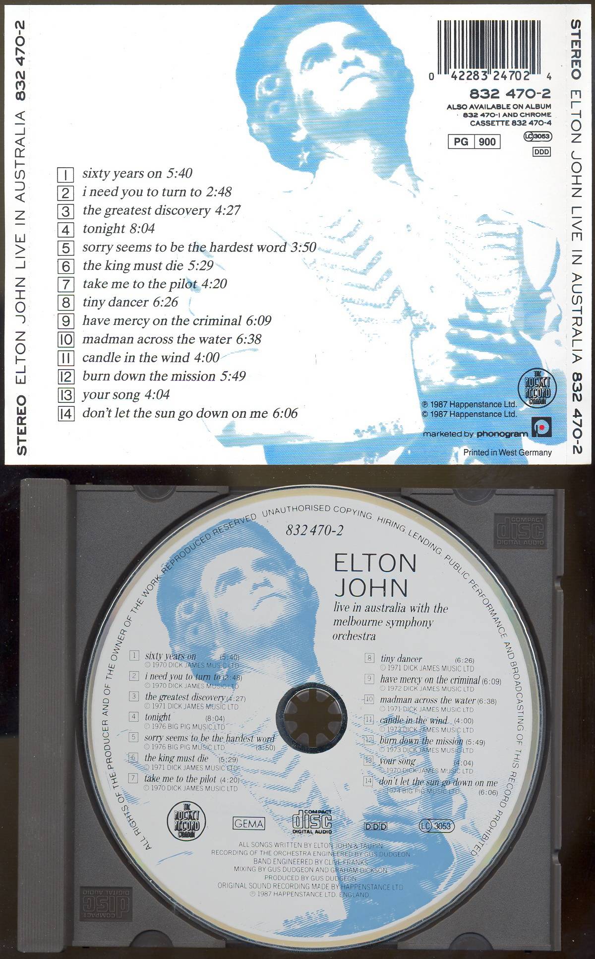 Elton John Live in Australia [akandcd d]